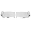 2pcs Wheelchair Footrests Aluminum Alloy Replacement Wheelchair Footplate Pedal Accessory