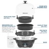 Elite Gourmet Easy Electric 7 Egg Capacity Cooker, Poacher, Omelet