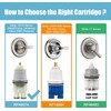 RP46074 Shower Valve Cartridge Assembly Compatible for Delta Shower and