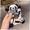 DECHOUS Plush Panda Hair Tie for Women Elastic Hair Band