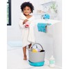 Skip Hop Bath Toy Storage, Moby Stowaway Bucket, Grey