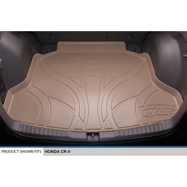 SMARTLINER All Weather Custom Fit Cargo Trunk Liner Floor Mat Tan for 2012-2016 Honda CR-V
