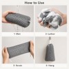 African Net Sponge 2 Pack - Exfoliating Body Scrubber &