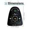 AlveyTech Keypad with Actuator Buttons for the 5-Key Dynamic Shark