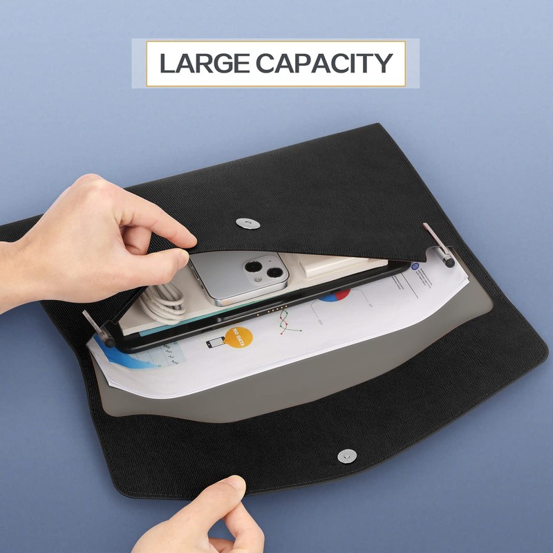 Skycase Document Bag A4, Document Pockets, PU Leather, Business File