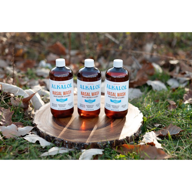 Alkalol Solution Original Nasal Wash, 16 fl oz (pack of