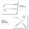 iplusmile Adaptive Curved Utensils, Assistive Eating Tools, Anti-Shake Angled Fork