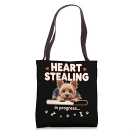 Heart Yorkshire Terrier Dog Funny Gift Yorkie Puppy Tote Bag