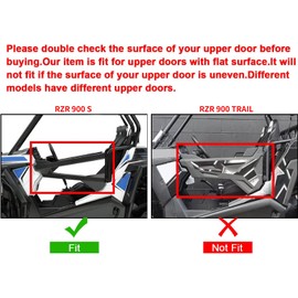 ECOTRIC 2879509 Lower Door Panels Insert Kit Compatible with 2014-2023 Polaris RZR 900 1000 XP S Turbo 2 Door W/OEM Style Frame