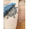 Schmetterling Tattoo Schablone Traumfänger Mandala Tattoo Vorlage Mes07