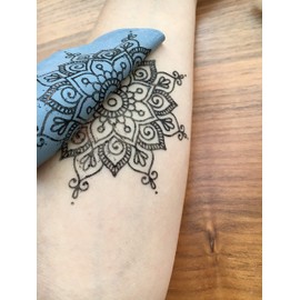 Schmetterling Tattoo Schablone Traumfänger Mandala Tattoo Vorlage Mes07