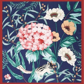 FAIRYGATE Seidenschal Damen Schal Damen Scarf Bandana Elegant Stole Damen Polyester Cloth Square Headscarf Neckerchief Fashion Handtücher elegant und sanft 31010