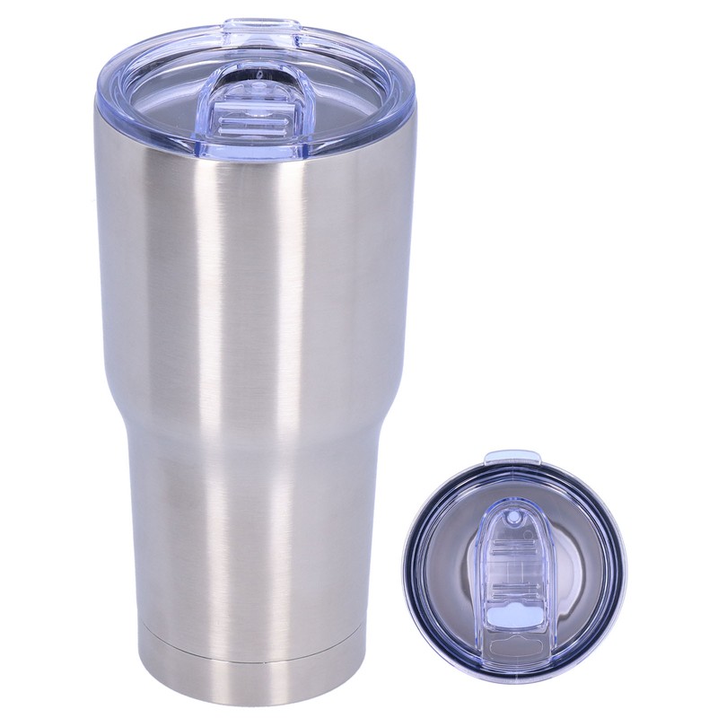 2‑Layer 30oz Vacuum Cup with Lid Reusable Stainless Steel Insulation