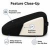 Memory Foam Seat Cushion for Long Sitting – Breathable Non-Slip