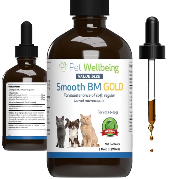Pet Wellbeing Smooth BM Gold for Cats & Dogs -