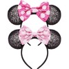 RCJERA RCJERA Mommy and Me Mouse Ears Headbands - 2