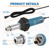 TRY-YEAN 1500W 110V Hot Air Heating Gun Plastic Handheld Hot