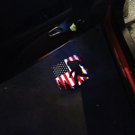 uunonaha LED Car Door Logo Lights Courtesy Projector Laser Welcome Light Puddle lamp 2 pcs Compatible with Forester Outback Legacy Ascent Car Accessories (Forester 05, Forester)