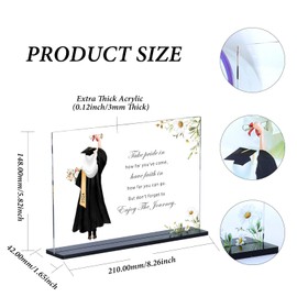 Graduation Gifts for Muslim Class of 2024 Islamic Gift for Women Her College University High Senior Middle School Muslim Graduation Gift Islamic Christmas Birthday Gifts for Girls Daughter Friends