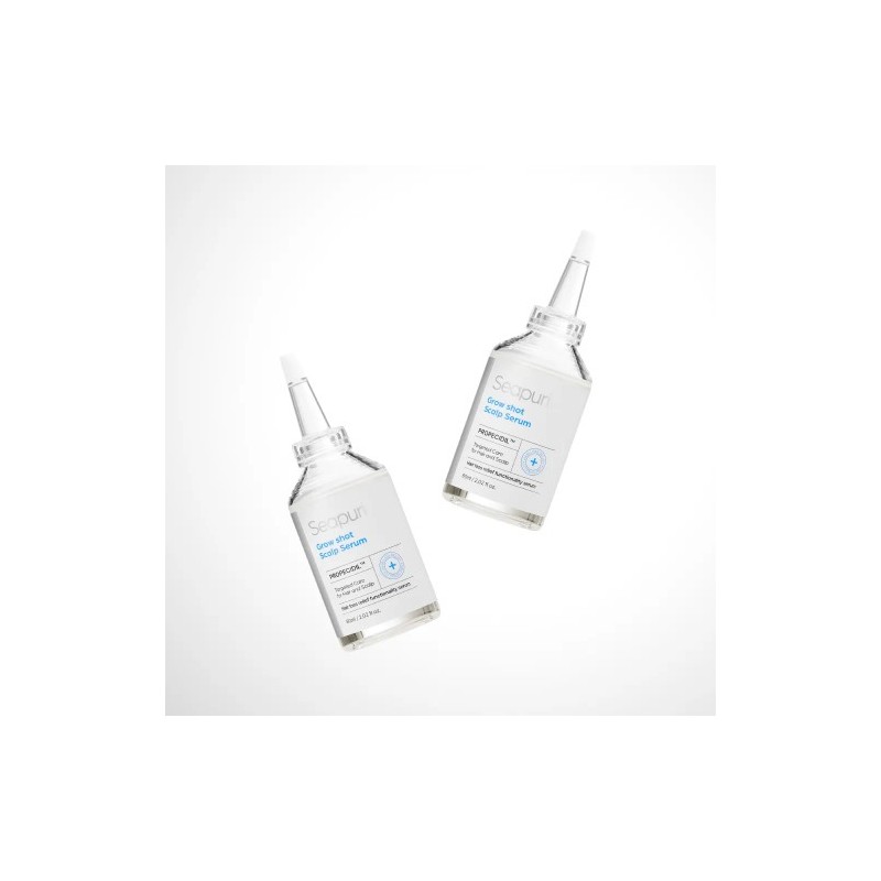 Sea Pure Grow Shot Scalp Serum 60ml x 2 /