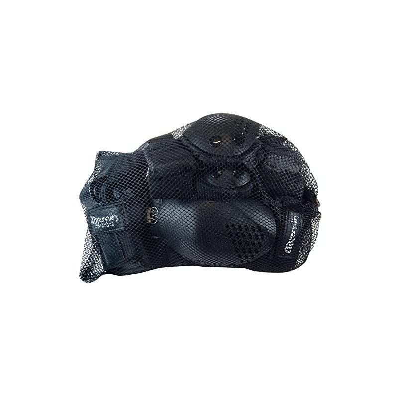 Adrenalin Child Skate Protection Guard 6-Pieces Set, Black