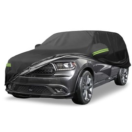 ATOCOVER Car Cover Waterproof Custom Fit for Dodge Durango 2011-2023 All Weather for Automobiles Outdoor Snow Sun Dust UV Protection Full Exterior Cover with Door Zipper