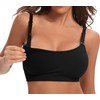 Suekaphin 5Pack Seamless Nursing Bra Women Maternity Breastfeeding Pregnancy Support