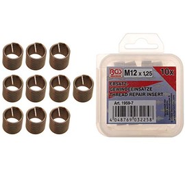 BGS 1959-7 | Replacement Thread Inserts | M12 x 1.25 mm | 10 pcs.