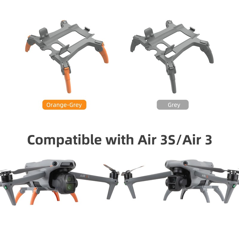 Taoricup DJI Air 3S Landing Gear Folding Extension Leg Height