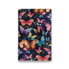 Flashideas Colorful Butterfly Tissue Holder Reusable Travel Tissue Pouch Tissue Holder for Purse Coins Pocket Tissue Holder for Purse Fabric Purse Zipper Enclosed for Purse Coins