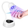 XSMNER UV Led Nail Lamp, Mini UV Light for Gel