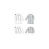 Burda Kids Girls' Sewing Pattern Jacket & Coat with Blazer