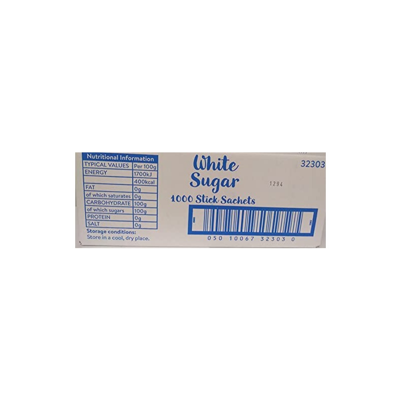 100 Silverspoon White Sugar Sticks & 100 Silverspoon Demerara Sugar