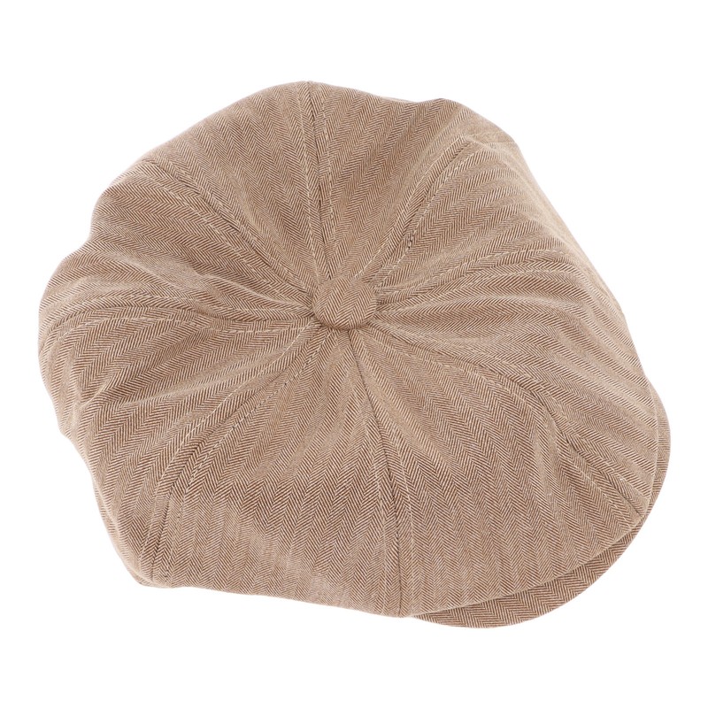Men Newsboy Hat Vintage Style Soft Cotton Casual Octagonal Hats