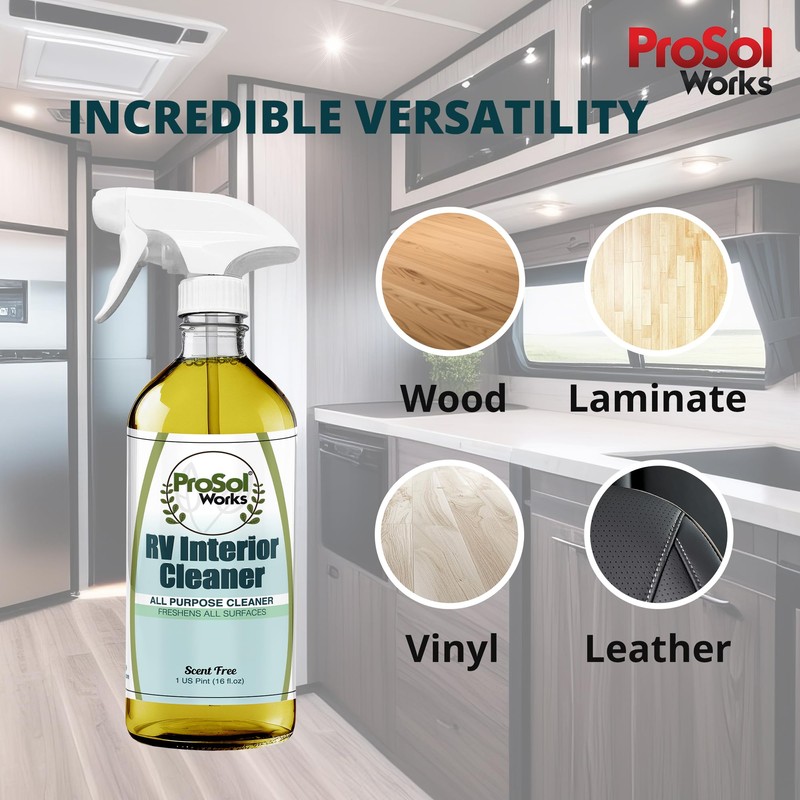 PROSOL WORKS RV Interior Cleaner 16 oz - Camper All