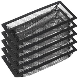 Floor Register Cover Trap, Floor Air Vent Cover Screen for Home Air Vent Filters 5-Pack Floor Vent Mesh Filters Net Trap… (4 x 10 Inch)