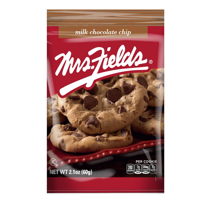Mrs. Fields Cookies Milk Chocolate Chip, 12 Count