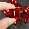 WIPI DND Resin Dice Dragon Eye Dice Liquid Core Dice