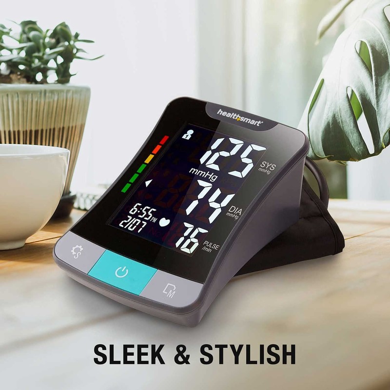 HealthSmart Digital Premium Blood Pressure Monitor with Automatic Upper Arm
