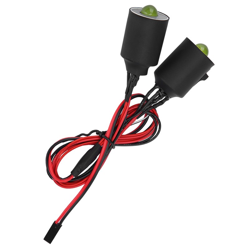 1/10 RC Universal Headlight Remote Control Car LED Light 22mm