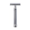 Edwin Jagger Double Edge Safety Razor With Long Handle (Blue)