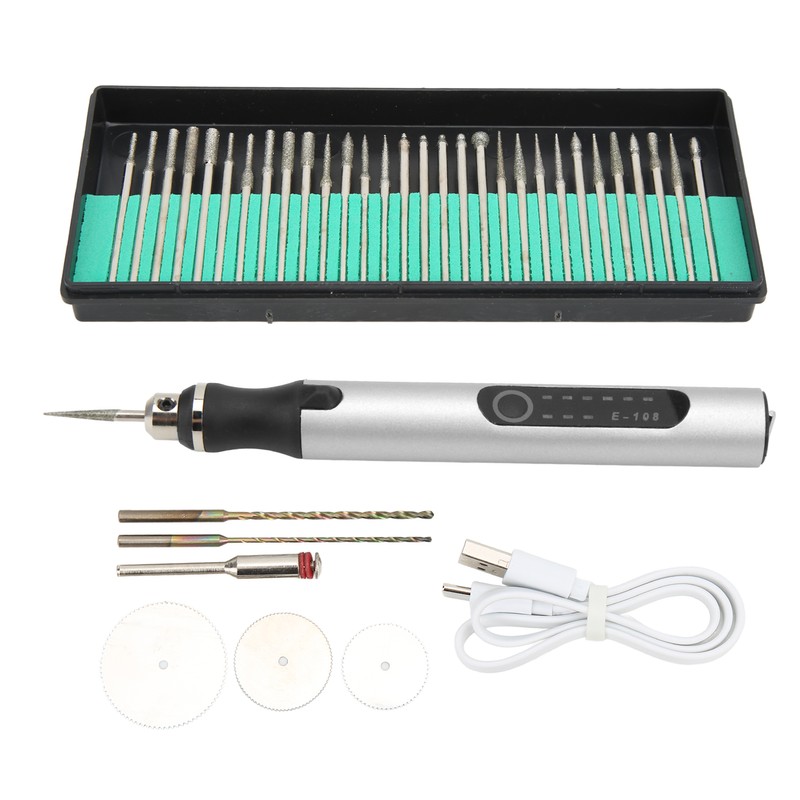 Engraving Pen Portable Wireless Charging 3 Speed DIY Drilling Cutting