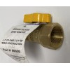 EASTMAN Brass Flare Gas Ball Valve, 3/4-Inch FIP x 1/2-Inch