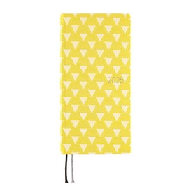 Almost Daily Notebook, 2025 Weeks Yuge Fabric Farm/Scale Pattern, Starting January, Weekly Notebook, Weekly Left, Slim Vertical