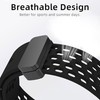 Lamshaw GTX12 Smart Watches Band, 22mm Soft Silicone Magnetic Butterfly