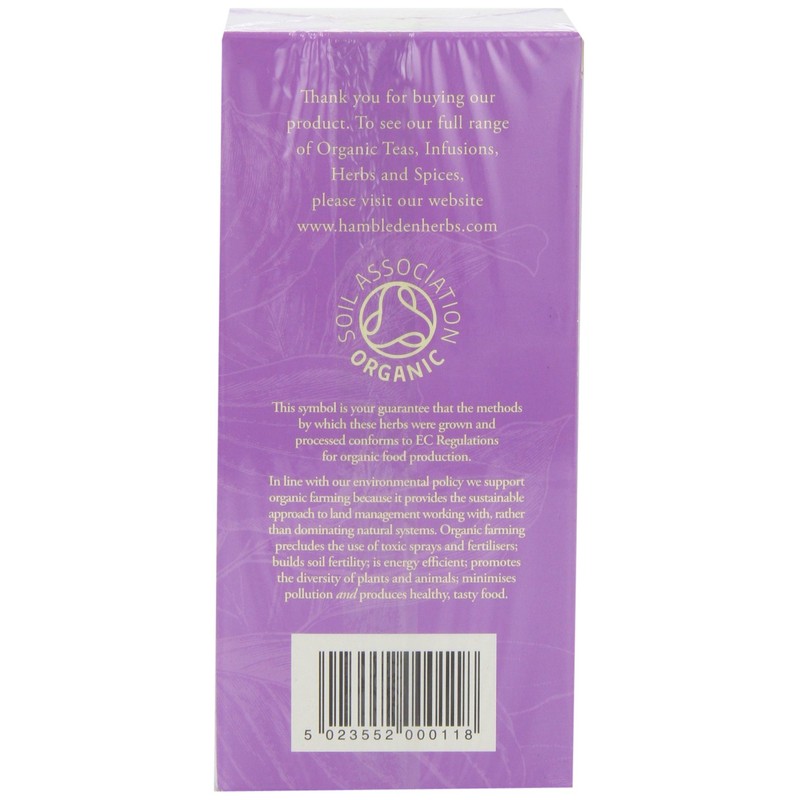 Organic Nettle Teabags 27.5 g (Pack of 6, Total 165