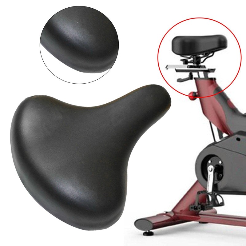 Perfeclan Indoor Exercise Bikes Cycling Saddle Cushion Replacement Universal Bike