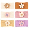 CAVETEE 6 PCS Flower Headband for Baby Girls, Cute Toddler