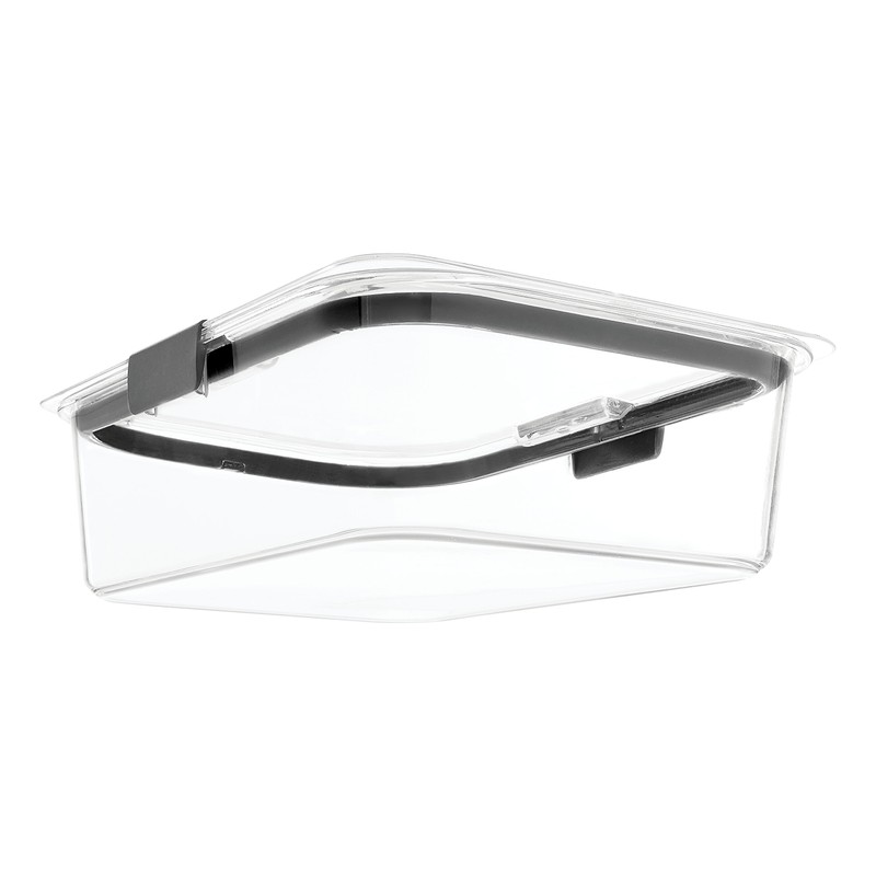 Rubbermaid Brilliance Large Food Storage Container, 9.6 Cup, BPA-Free, Leak-Proof,