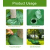 2 Pack Dark Green Ring/Round - 15 Gallon Tree Watering